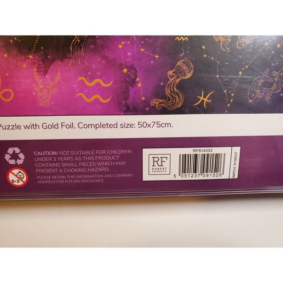 Puzzle - Zodiac Sign Gold Foil Puzzle - 1000 pcs - Robert Federick - Picture 3 of 4